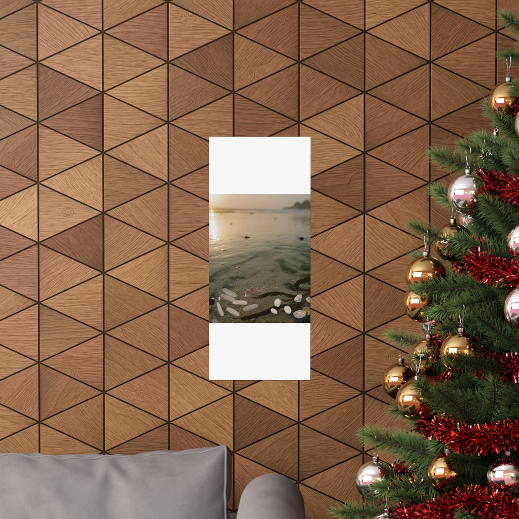Scenic Nature — Shells Under Water — Matte Poster