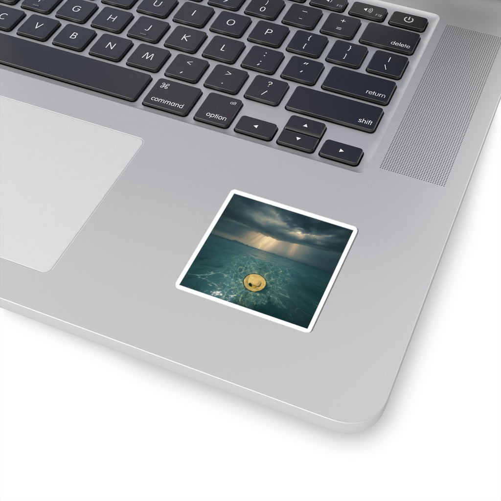 Dramatic Storm kiss-cut sticker — product view 11