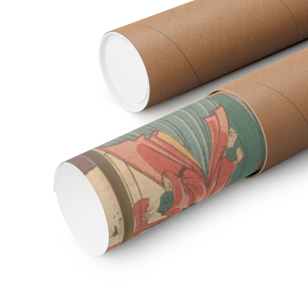 Product Marketing — People Of The Five Nations Drinking And Eating (Gokakoku Jinbutsu Dontaku No Zu) — Matte Poster