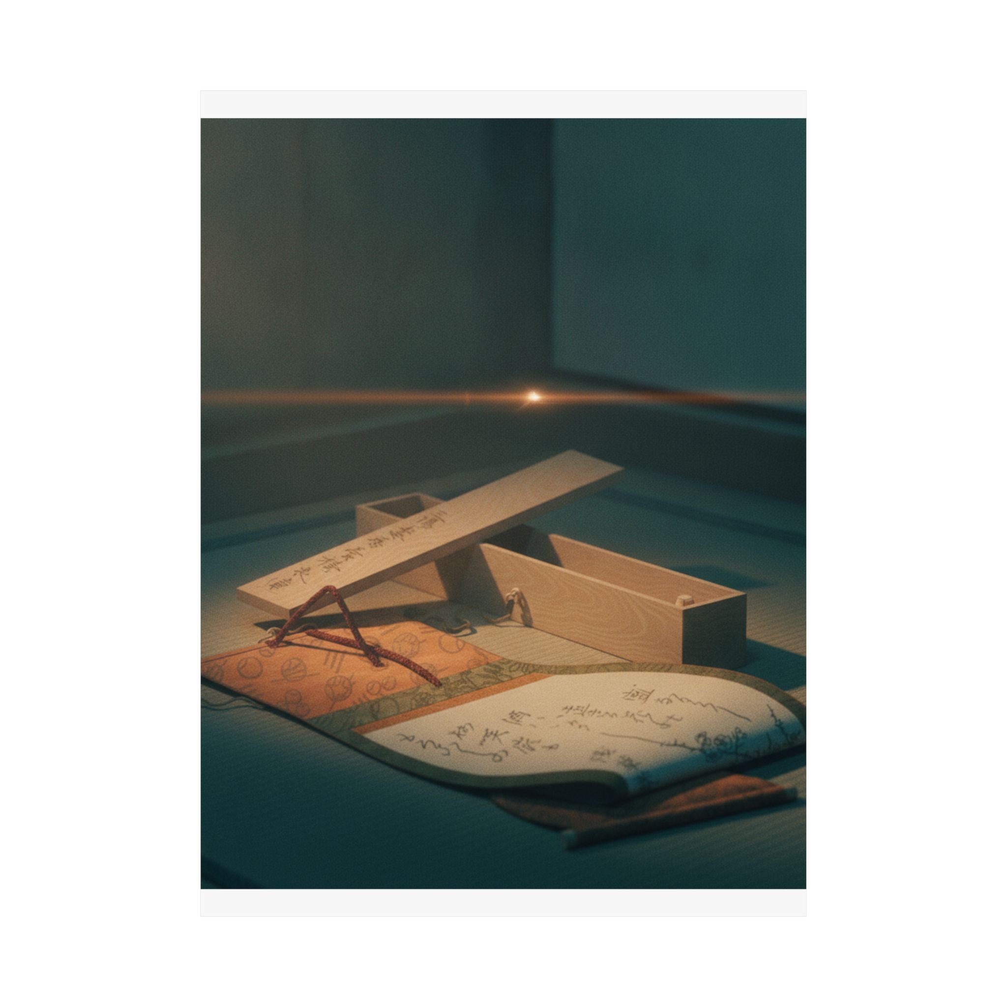 Cinematic — Kakemono And Its Box — Matte Poster