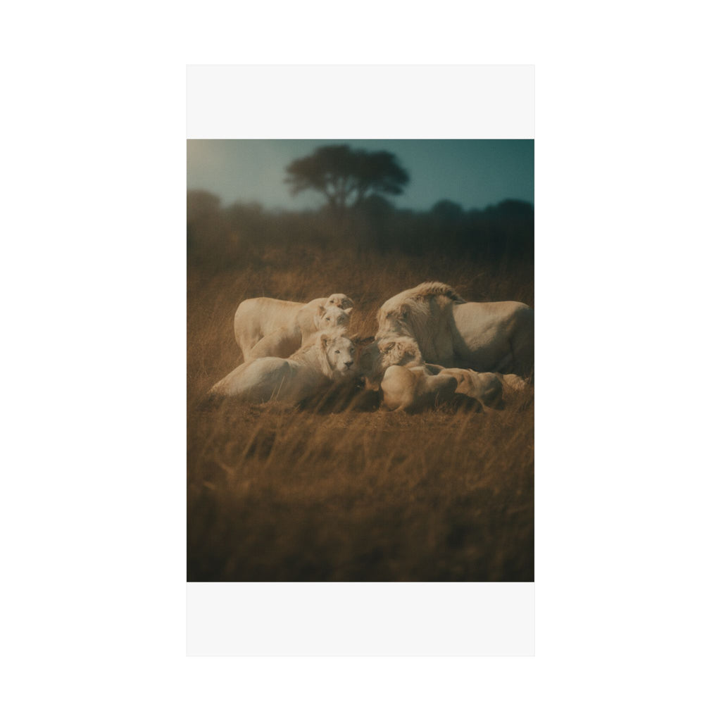 Cinematic — Lion — Matte Poster