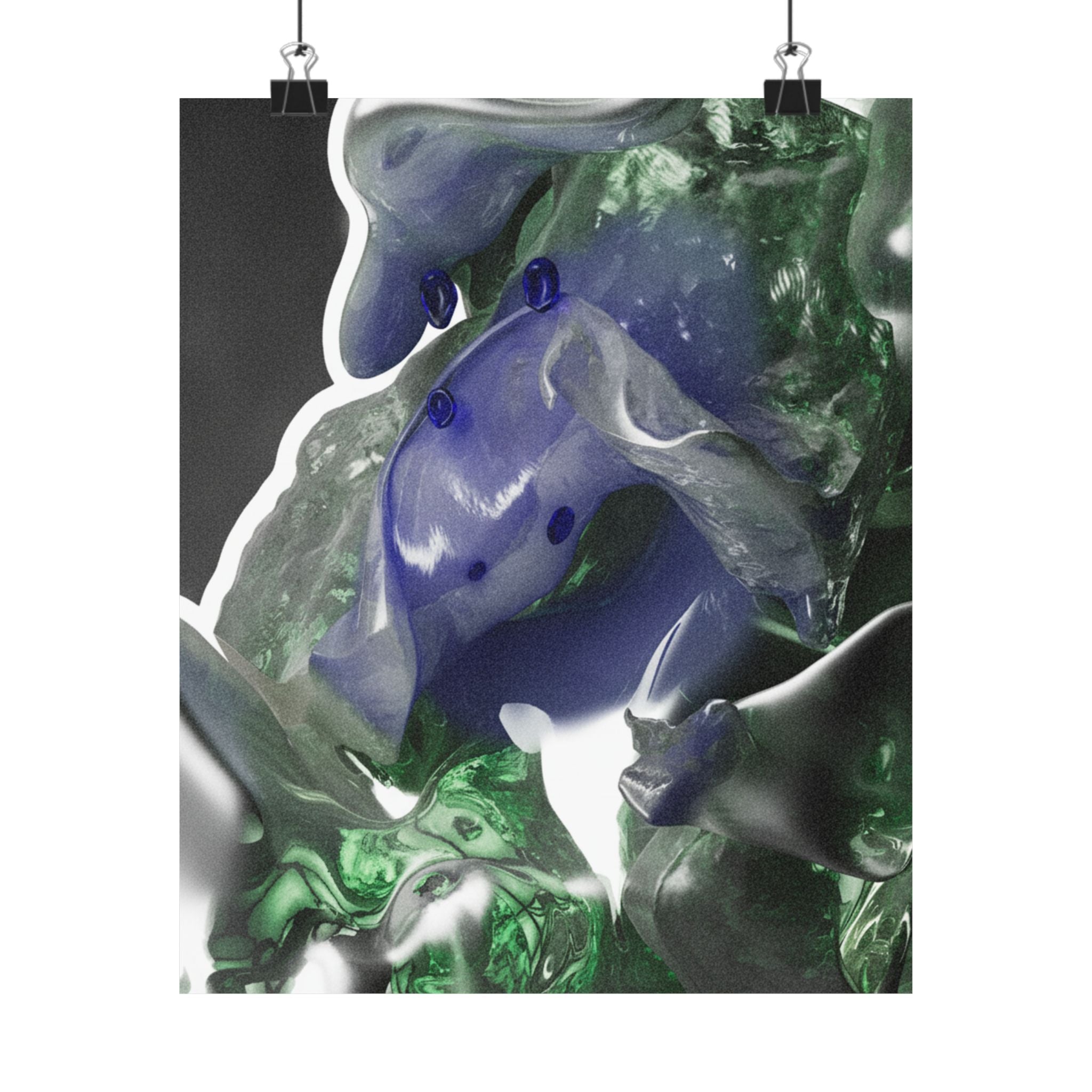 Watercolor — Abstract — Matte Poster