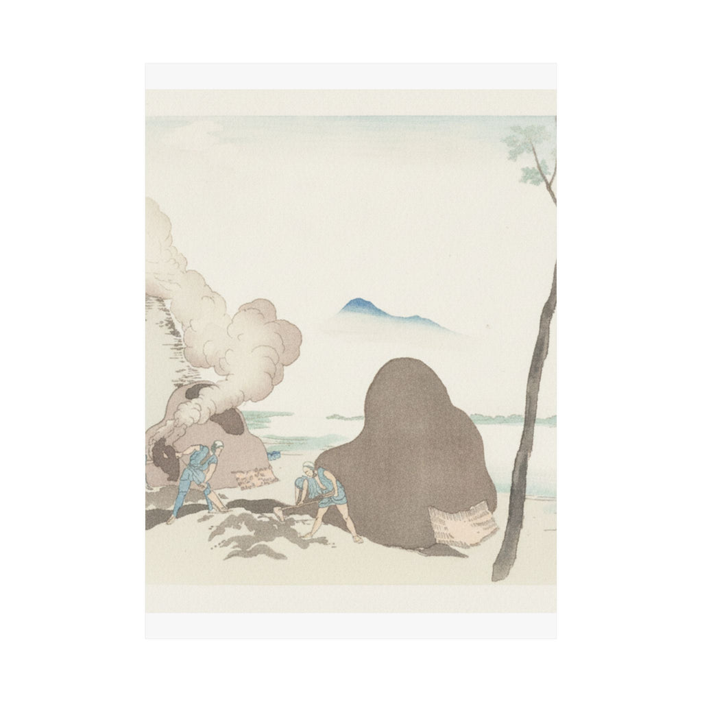 Watercolor — Asakusa Imado — Matte Poster