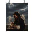 Dramatic Storm — Person — Matte Poster