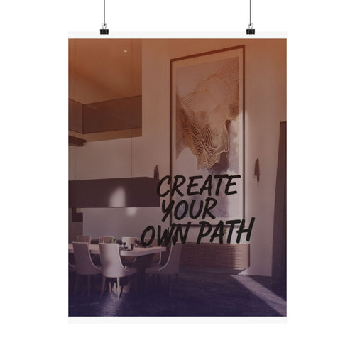 Affirmation art print — product view 2