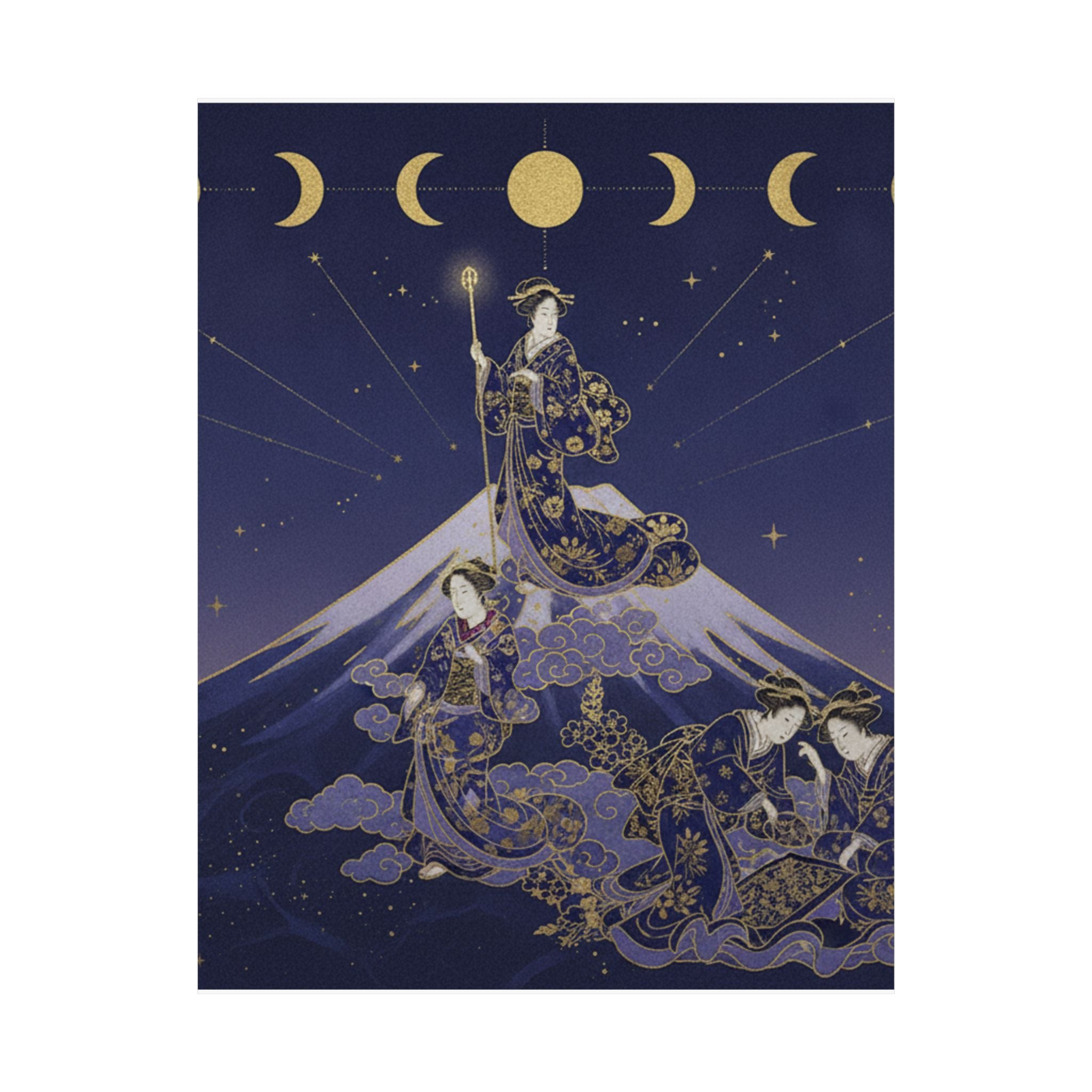 Celestial — Actors [Out Of Costume] Like Mount Fuji [Without Snow] In Summer (Yakusha Natsu  — Matte Poster