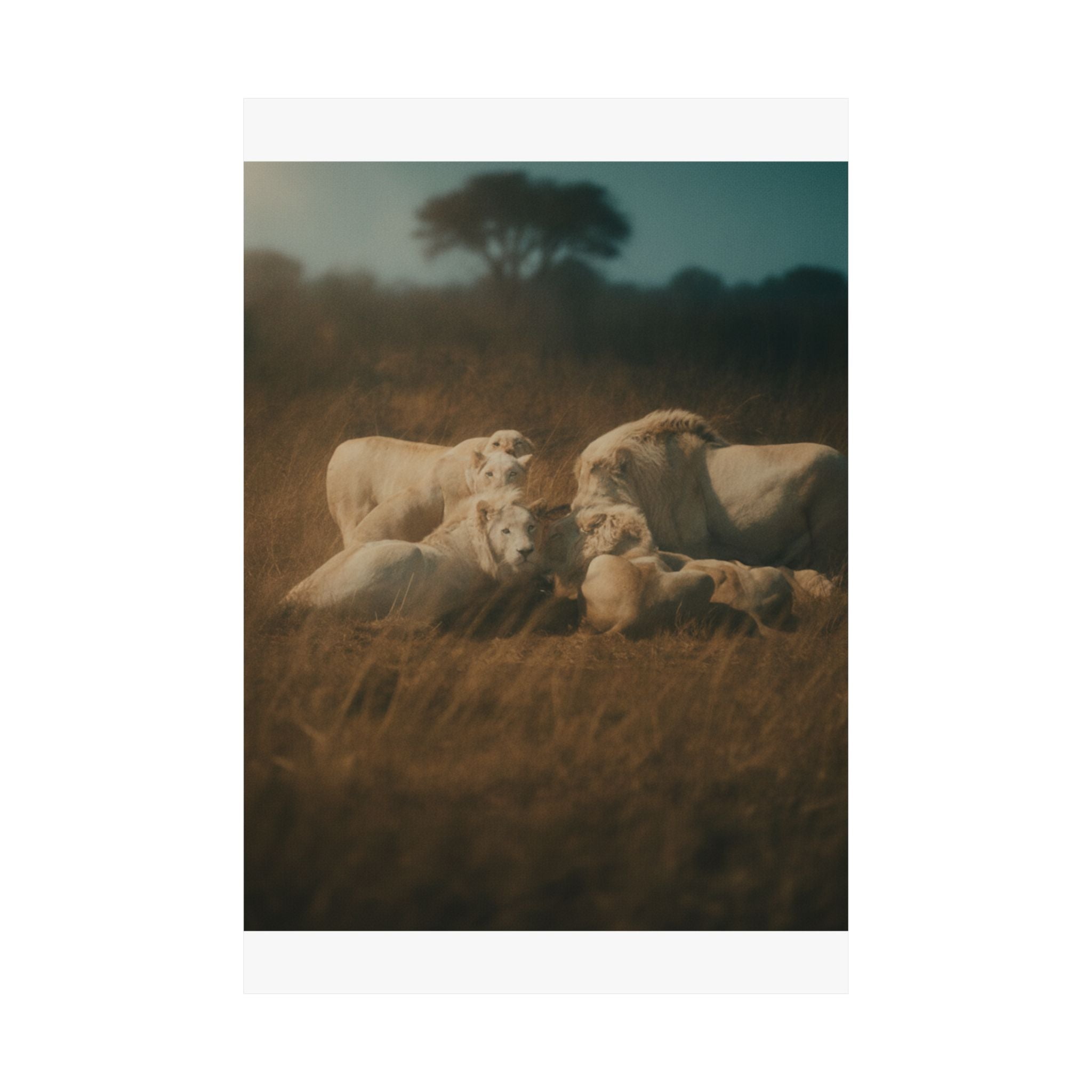 Cinematic — Lion — Matte Poster
