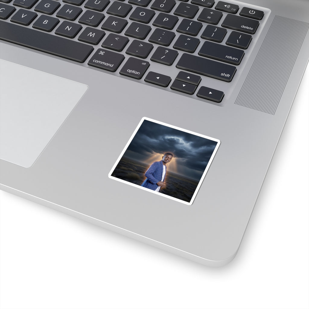 Dramatic Storm kiss-cut sticker — product view 11