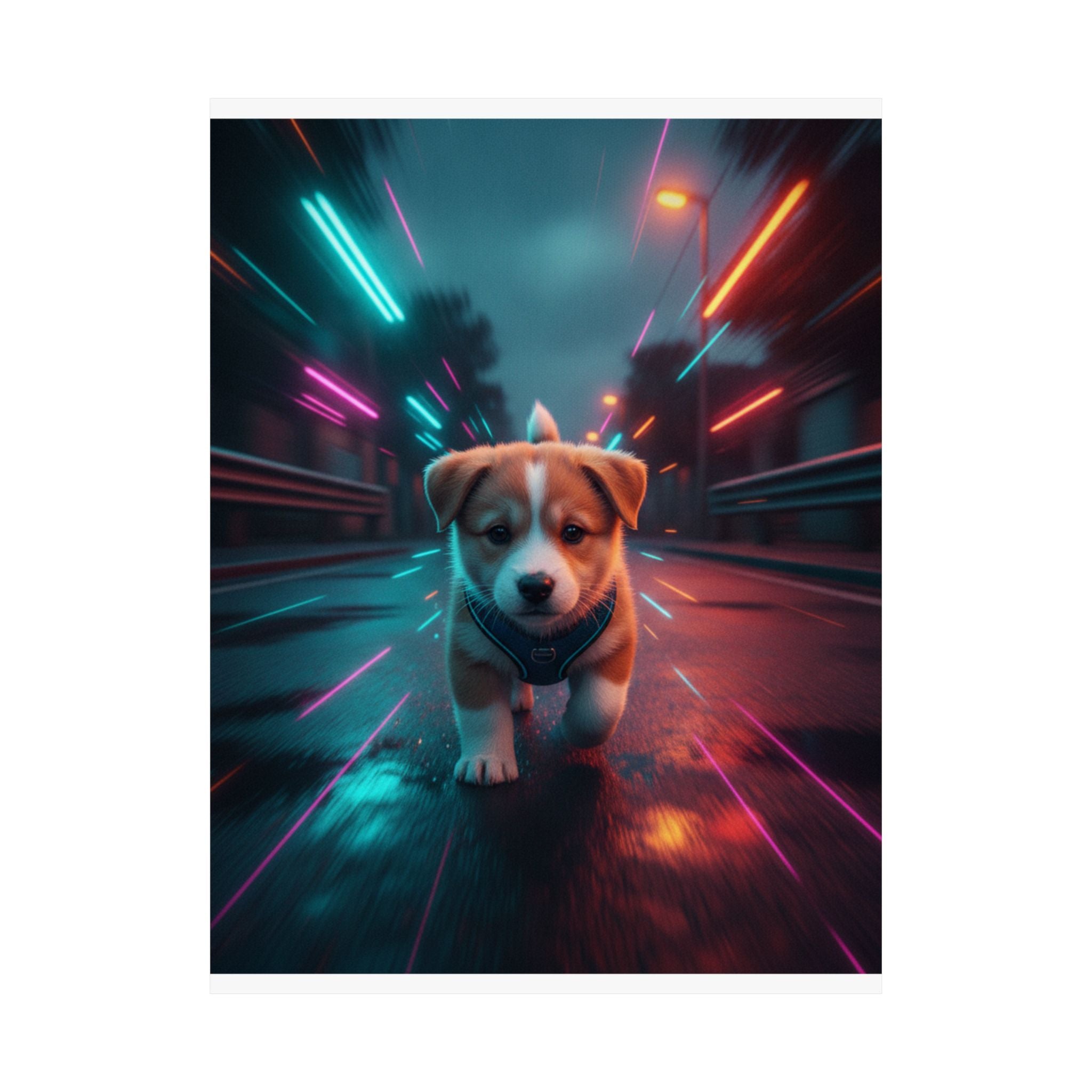Fast Furious — Dog — Matte Poster