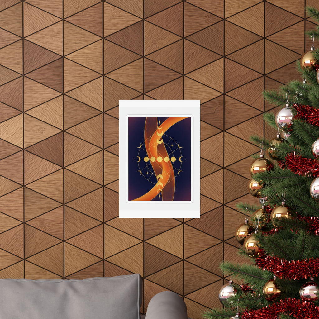 Celestial — Abstract — Matte Poster