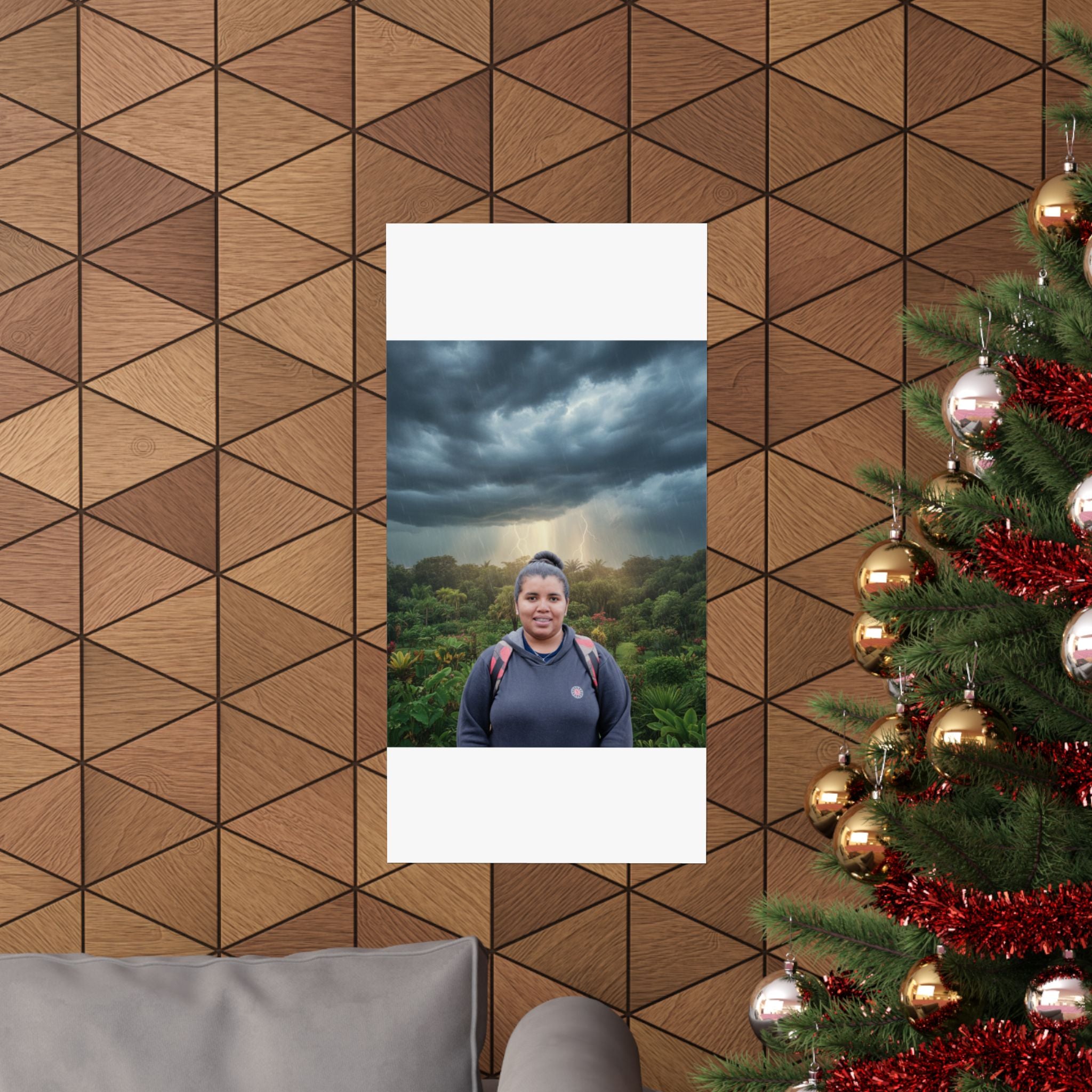 Dramatic Storm — Person — Matte Poster — Poster 2