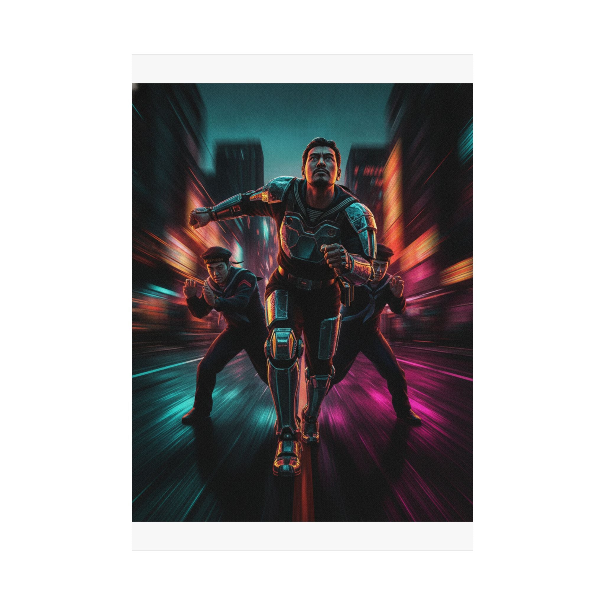 Fast Furious — Sailor Tanaka Ichitarō, From The Series Mirror Of Army And Navy Heroes — Matte Poster
