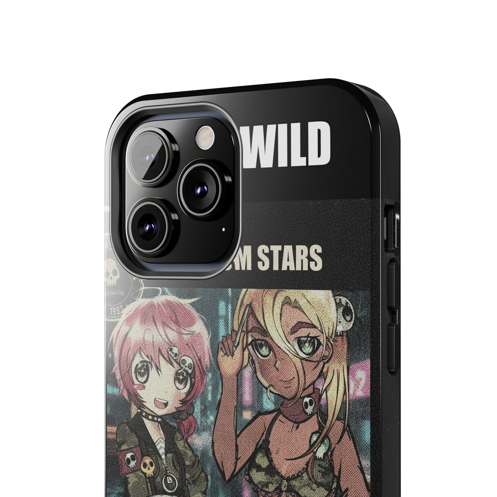 Neon Rain Osaka Nights Anime Tour Poster Phone Case