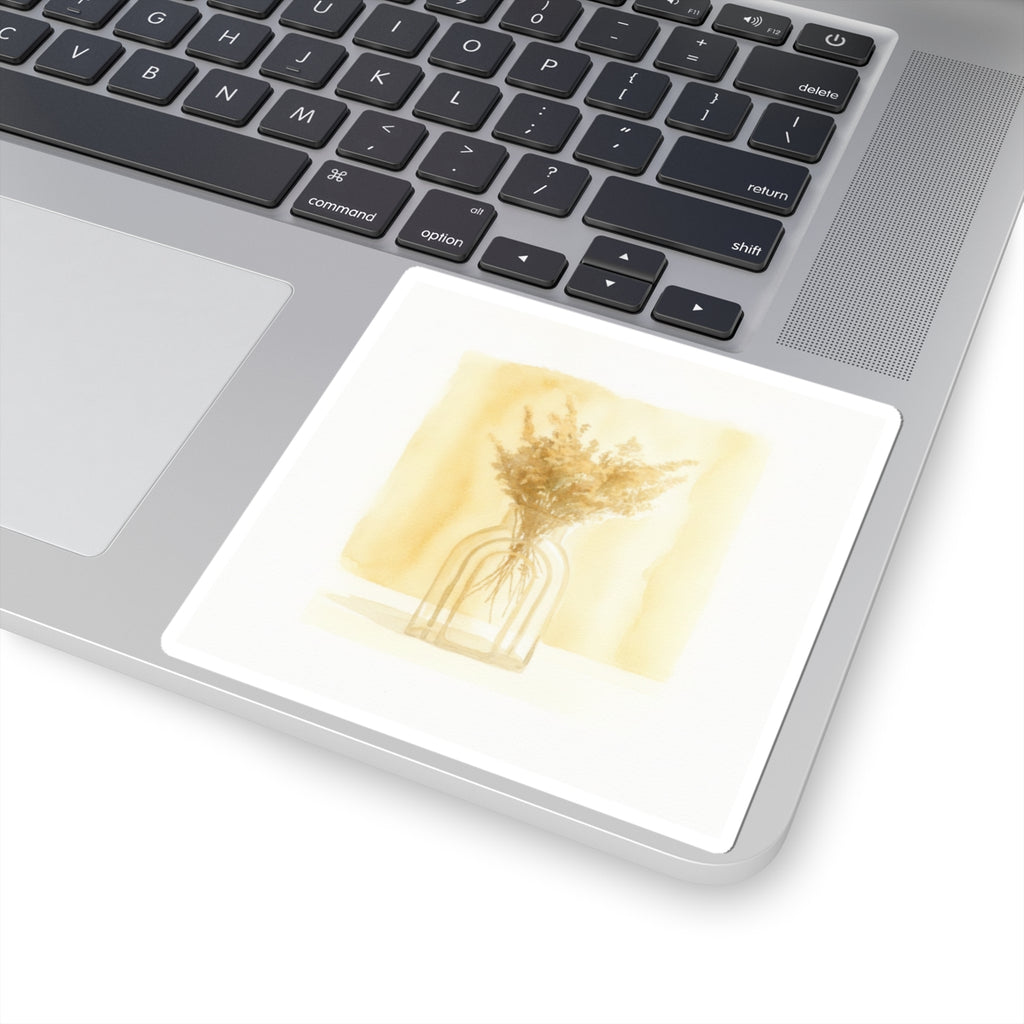 Watercolor — Flowers — Kiss-Cut Sticker