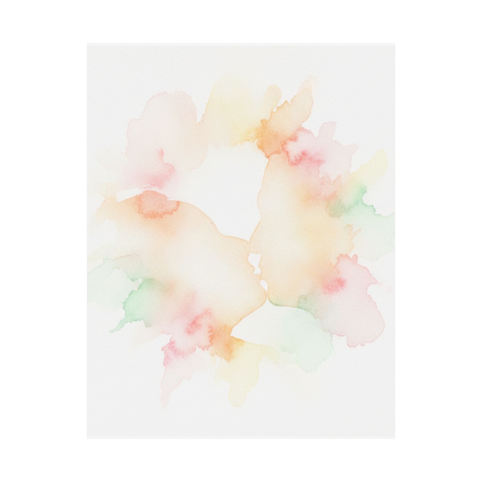 Watercolor — Abstract — Matte Poster