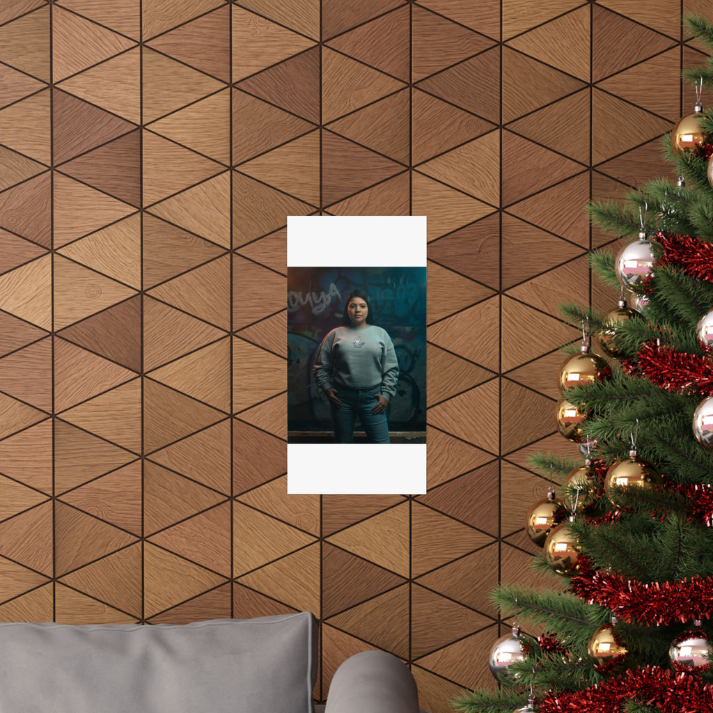 Cinematic — Person — Matte Poster