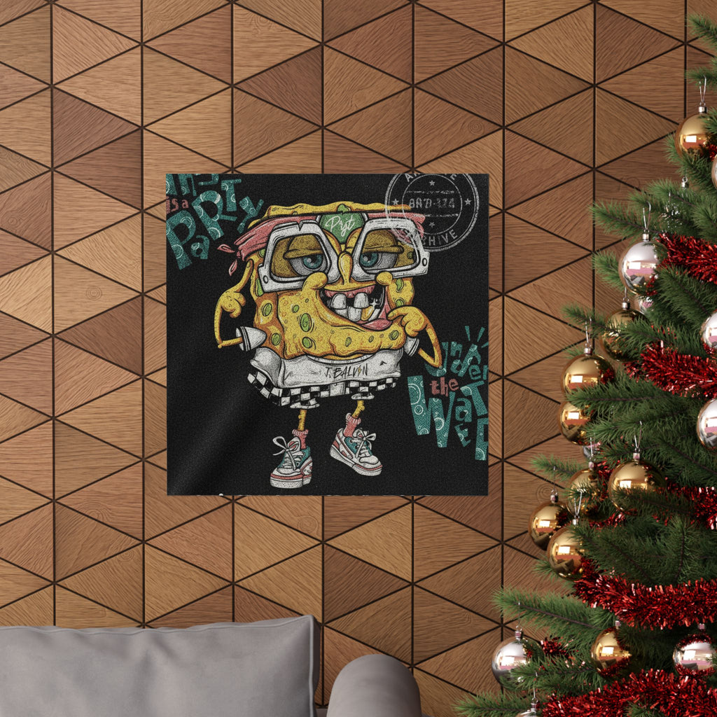 Vintage Bootleg — Sponge — Matte Poster