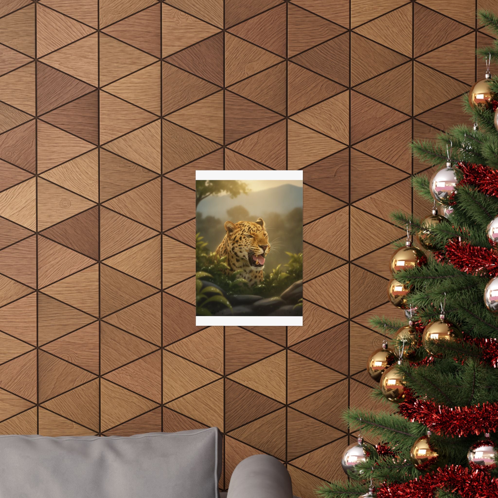 Scenic Nature — Leopard — Matte Poster