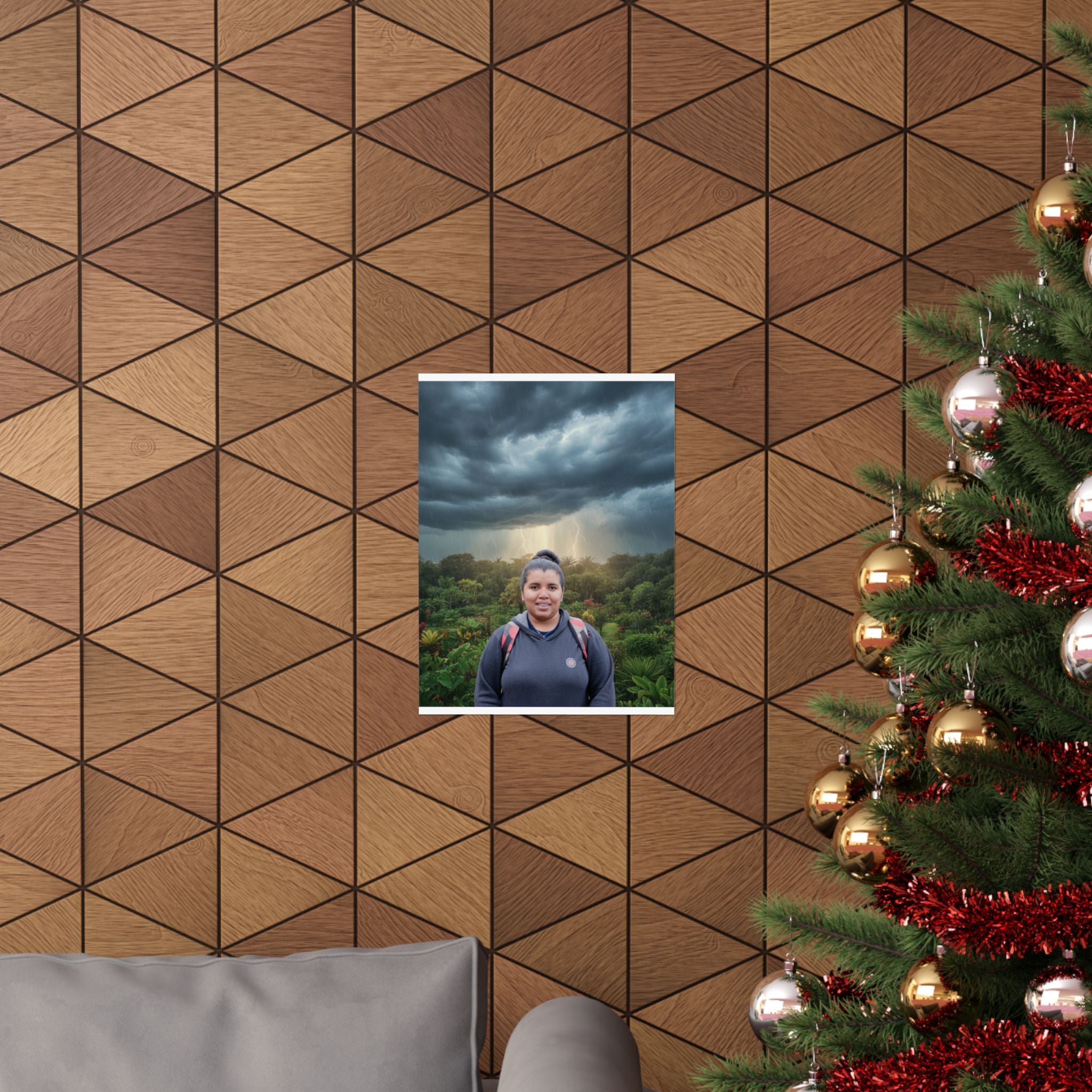 Dramatic Storm — Person — Matte Poster — Poster 2