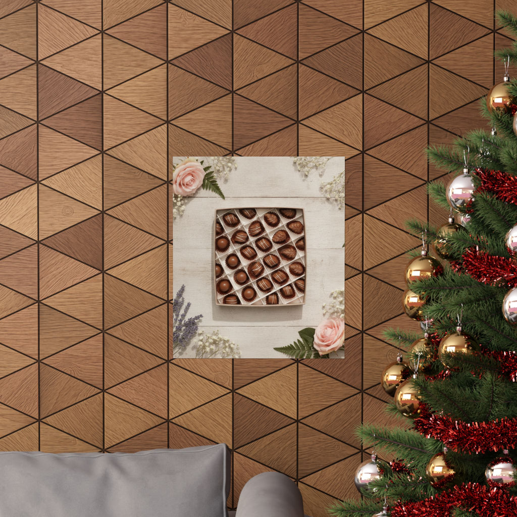 Product Marketing — Chocolate — Matte Poster