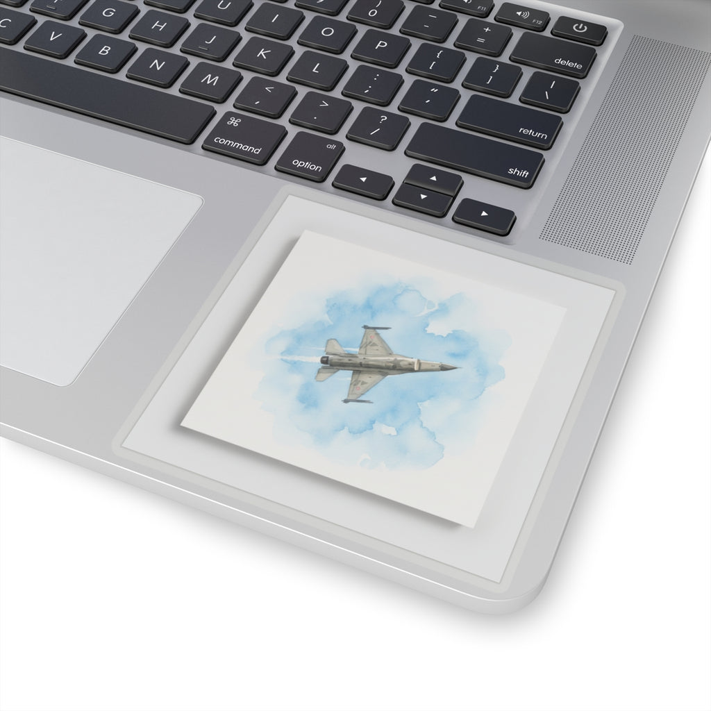 Watercolor — Aircraft — Kiss-Cut Sticker