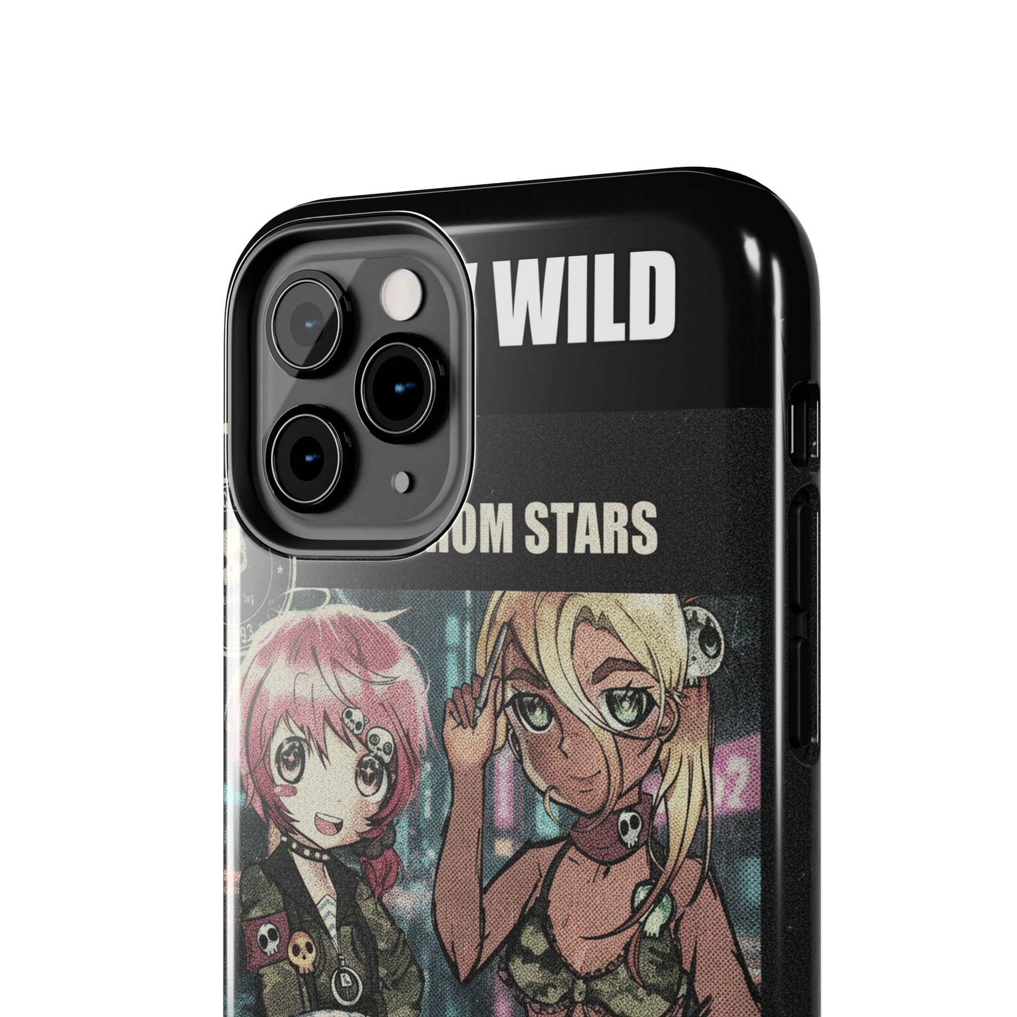 Neon Rain Osaka Nights Anime Tour Poster Phone Case