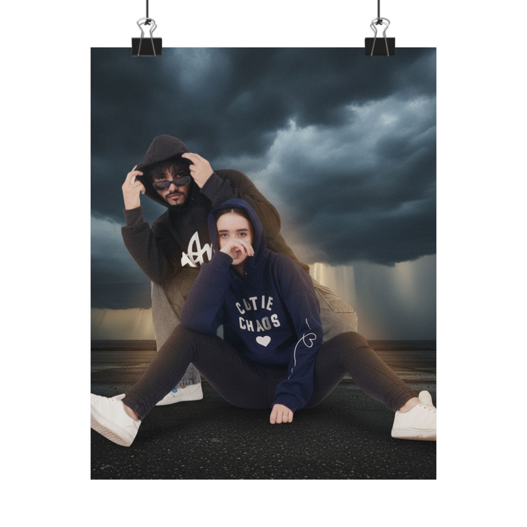 Dramatic Storm — People — Matte Poster