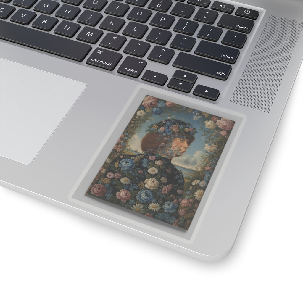 Glitch Culture — Person — Kiss-Cut Sticker