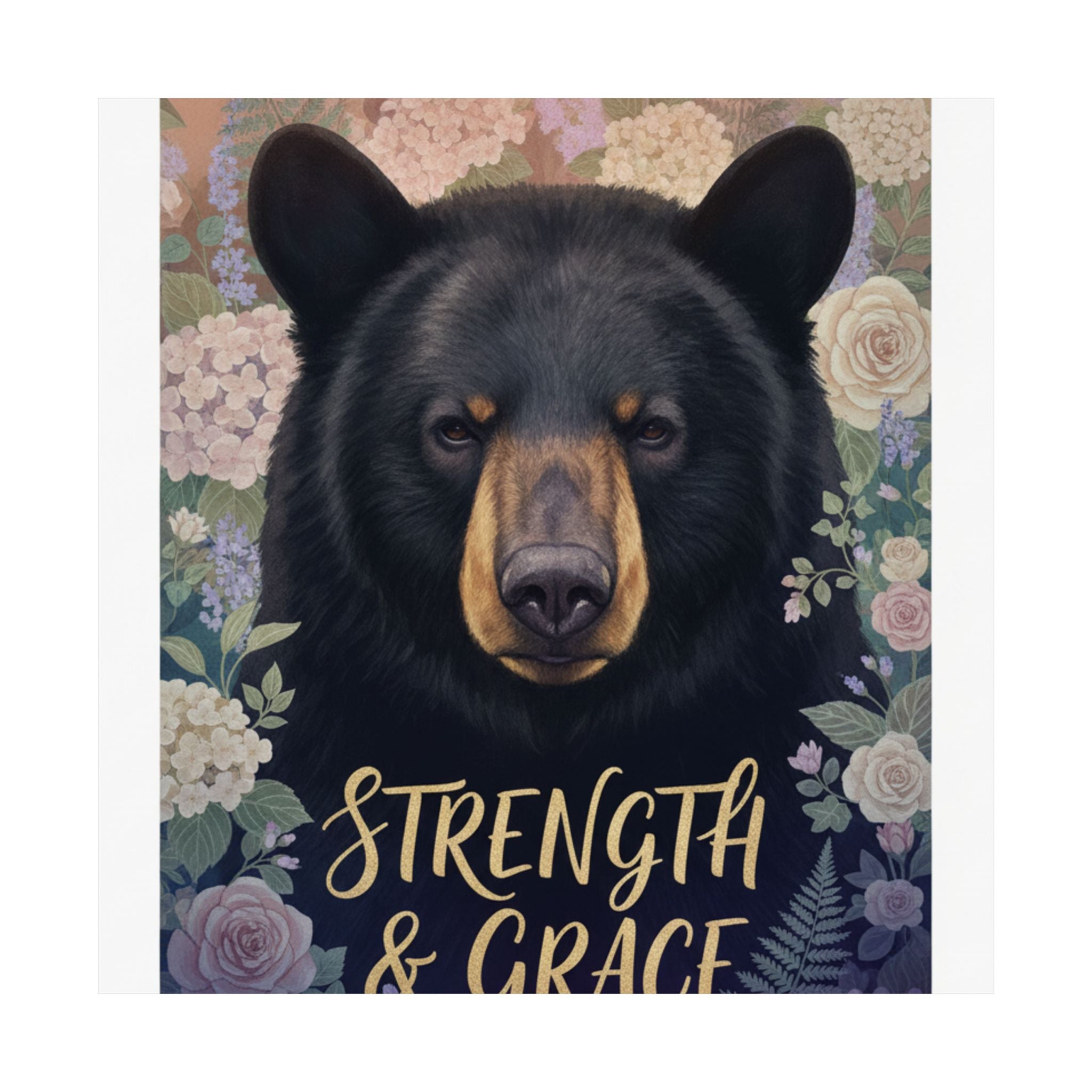Affirmation — Bear — Matte Poster