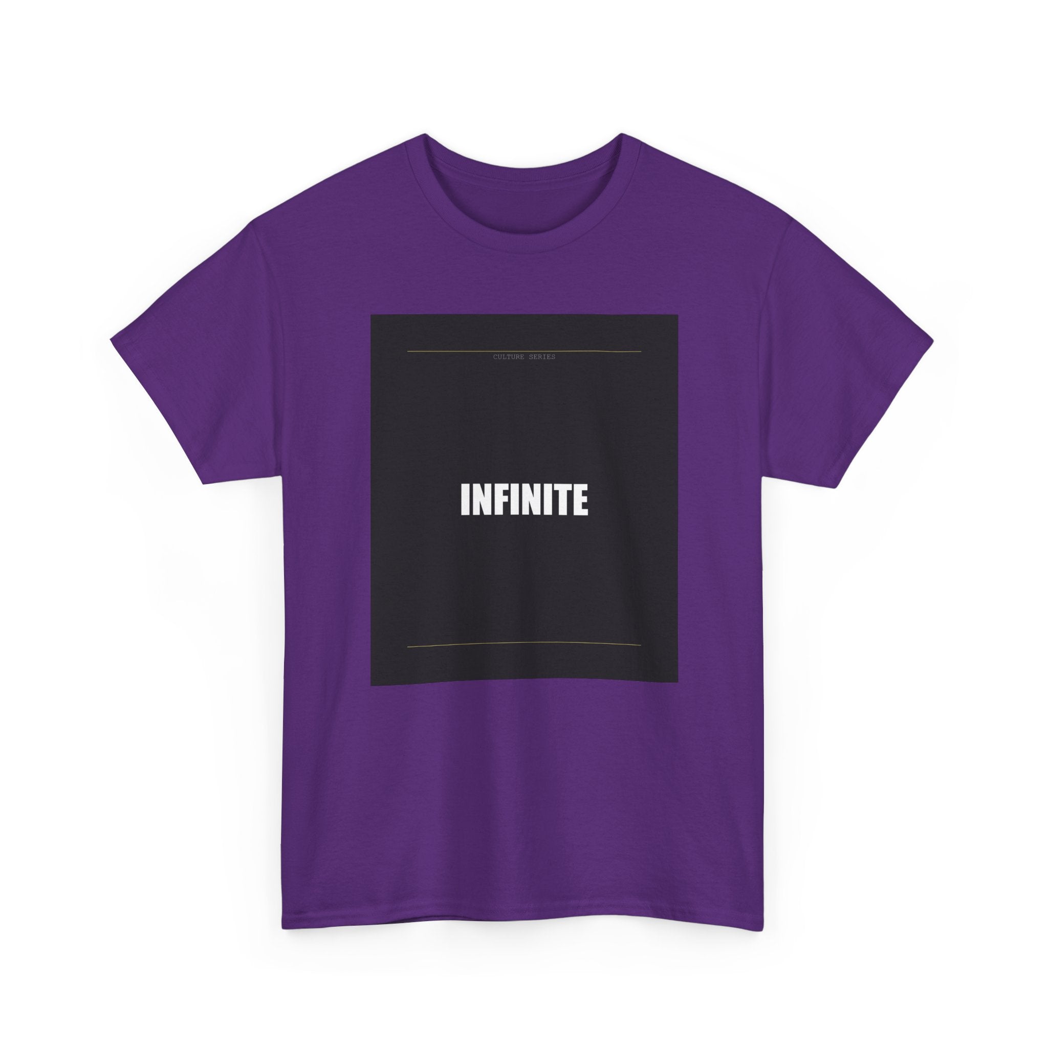 INFINITE Bold Type Charcoal Block Graphic Tee