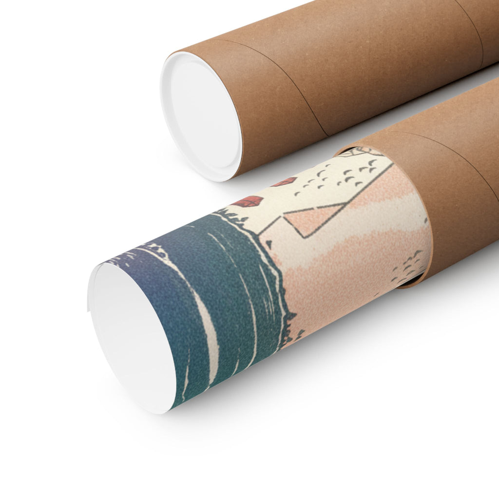 Affirmation — History Of Kamakura: Building Tsurugaoka Hachiman Shrine — Matte Poster
