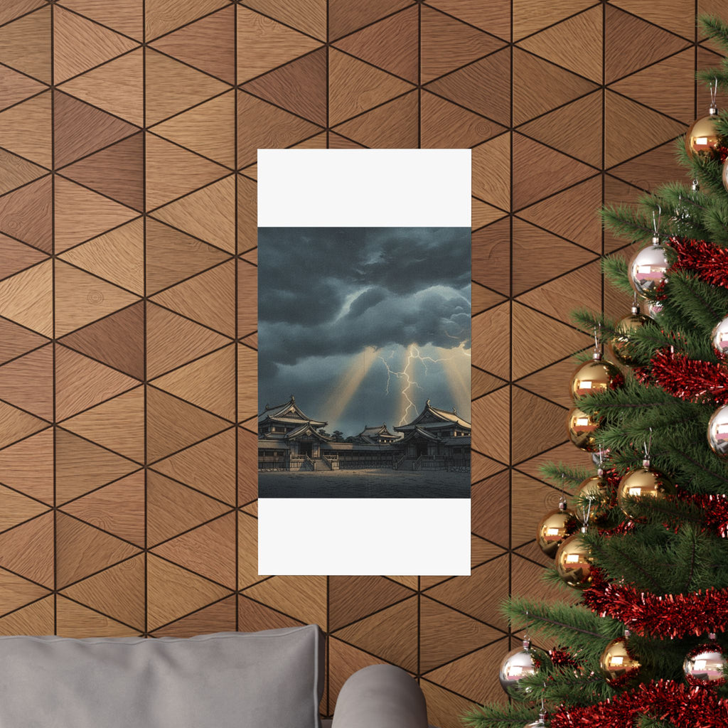 Dramatic Storm — The Inner Palace Of Chiyoda (Chiyoda No Ōoku) — Matte Poster