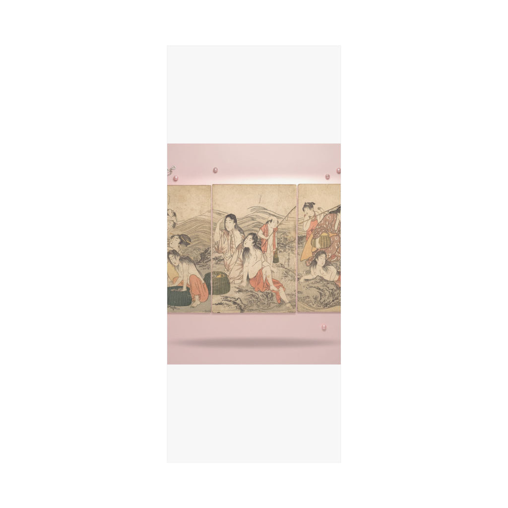 Product Marketing — Girl Fishers And Bathers — Matte Poster