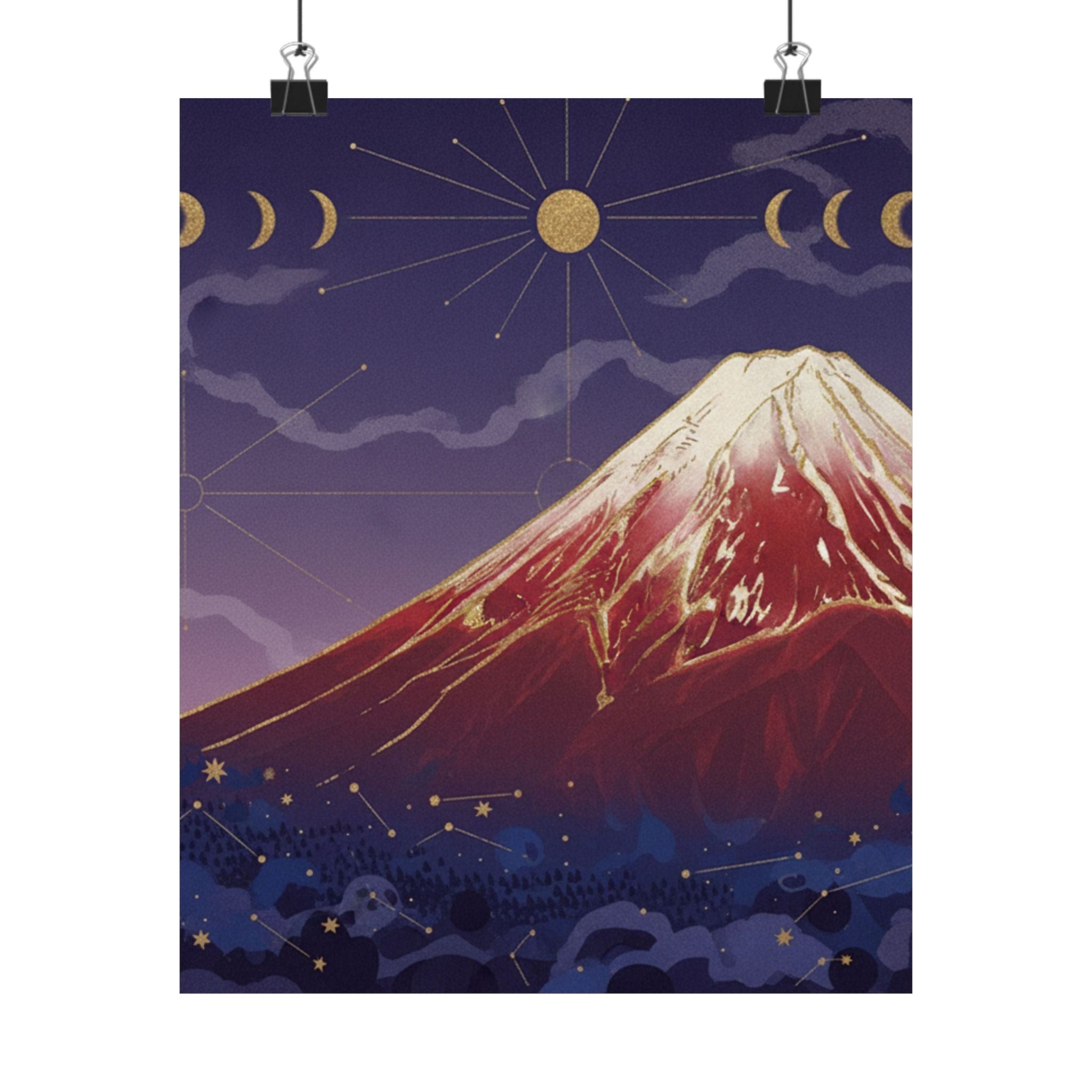 Celestial art print — product view 24