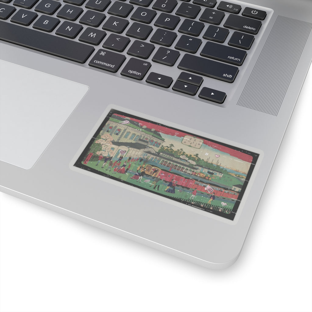 Glitch Culture — Print — Kiss-Cut Sticker