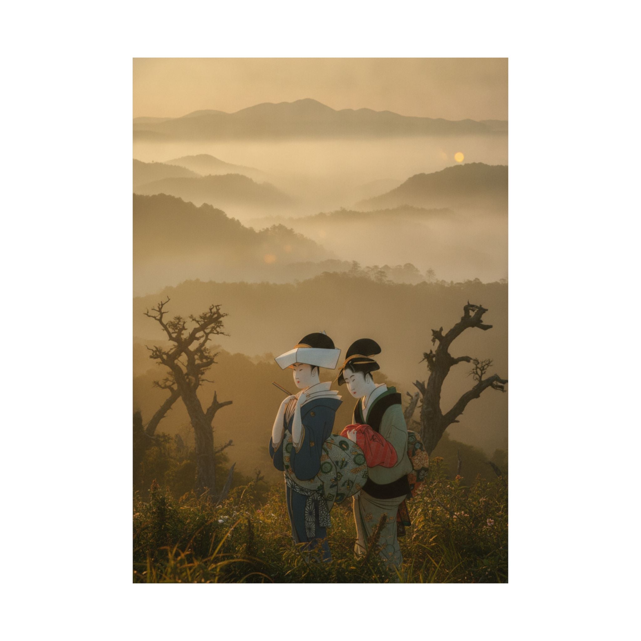 Scenic Nature — Seru No Koku — Matte Poster