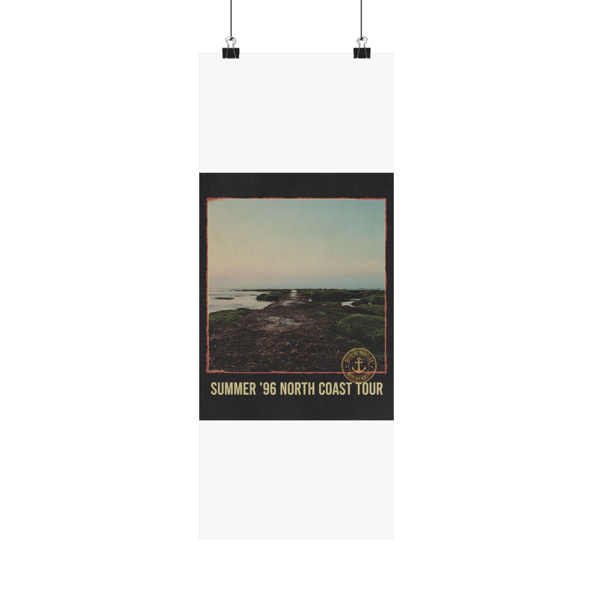 Vintage Bootleg — Beach — Matte Poster