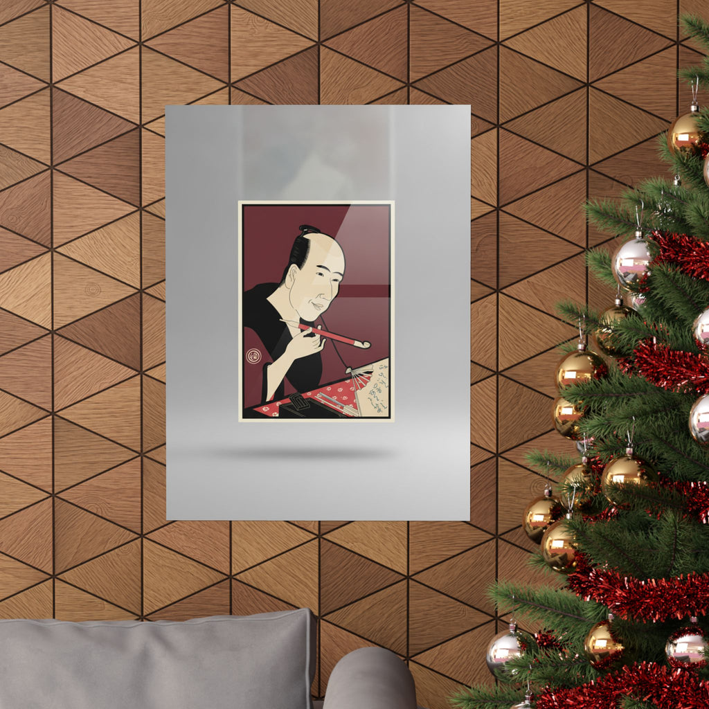 Product Marketing — The Writer Santō Kyōden (A.K.A. Kitao Masanobu) — Matte Poster