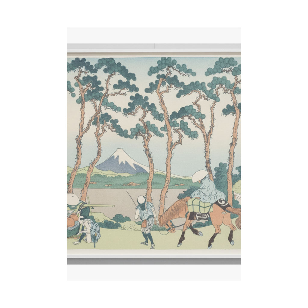 Watercolor — Hodogaya On The Tōkaidō (Tōkaidō Hodogaya), From The Series Thirty-Six Views Of  — Matte Poster
