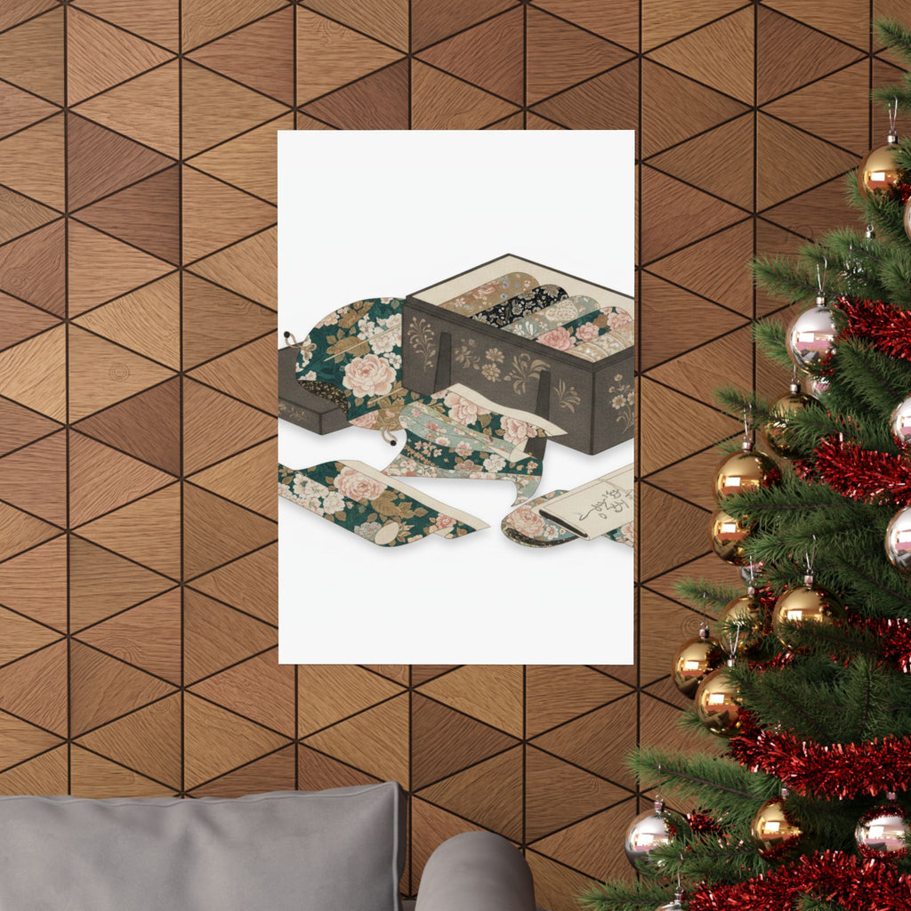 Ecommerce Main — Box With Draperies — Matte Poster