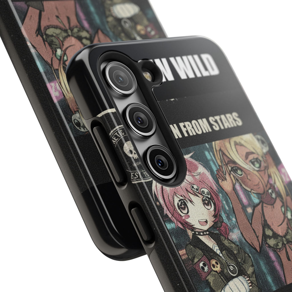 Neon Rain Osaka Nights Anime Tour Poster Phone Case
