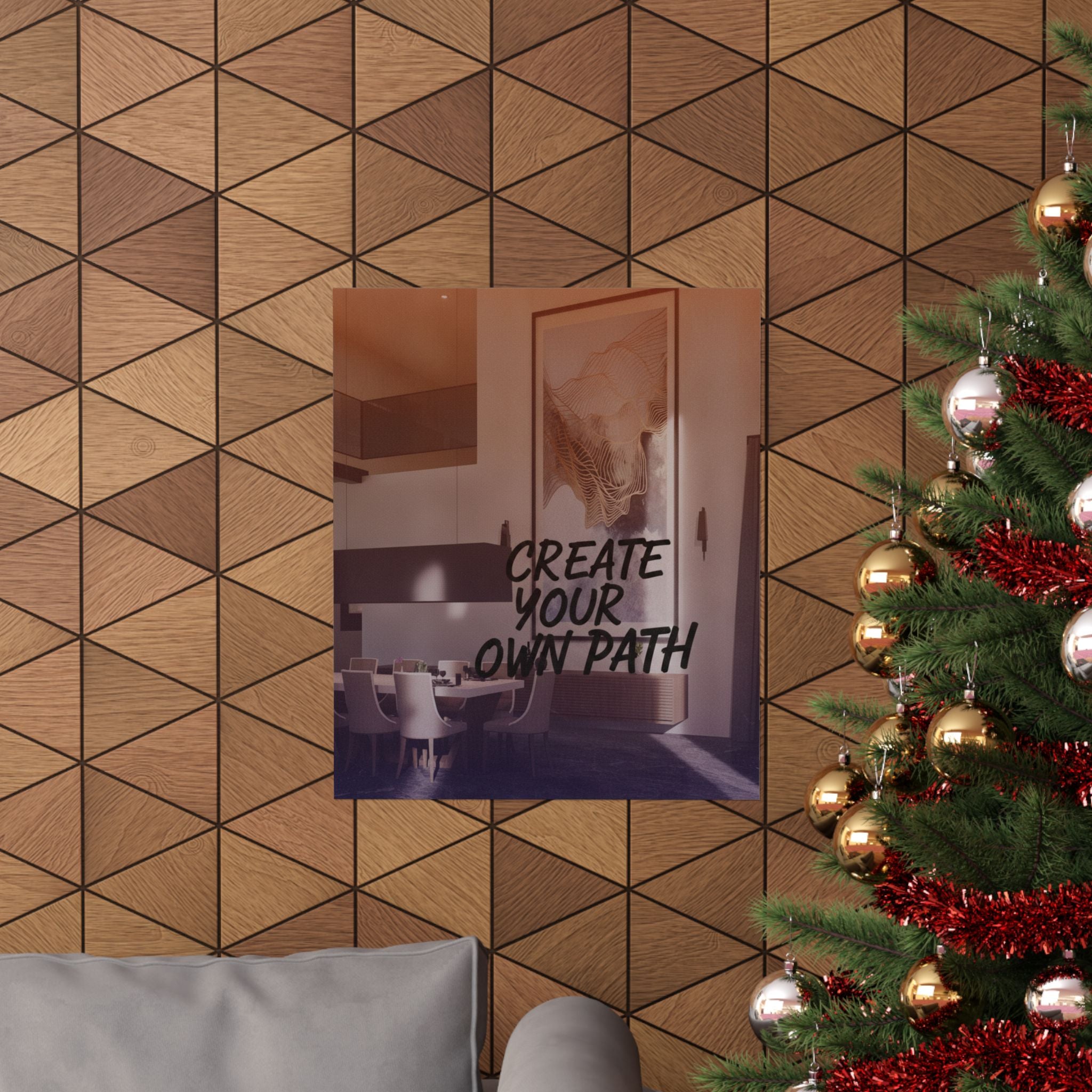 Affirmation — Abstract — Matte Poster