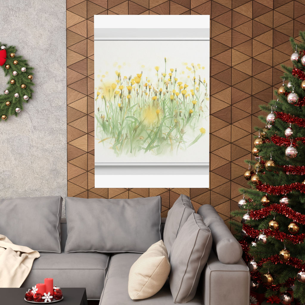 Watercolor — Flower — Matte Poster