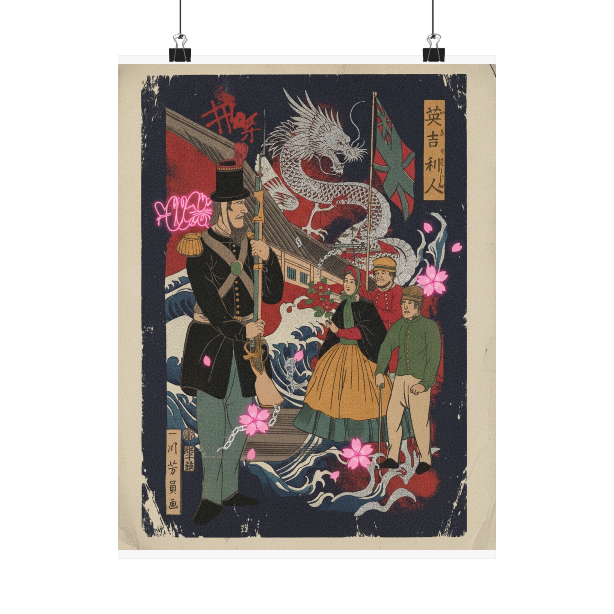 Japanese Street art print — product view 23