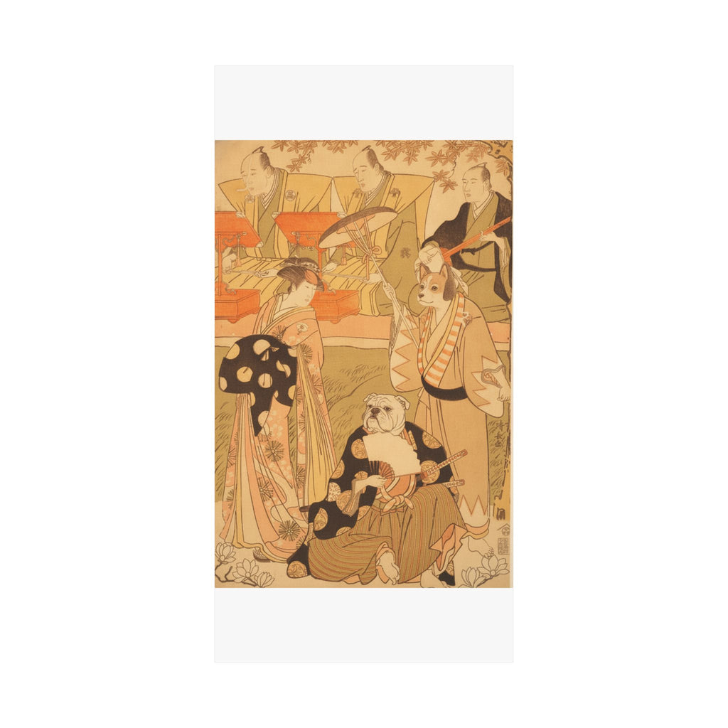 Southern Sunset — Theatrical Scene, With Musicians — Matte Poster