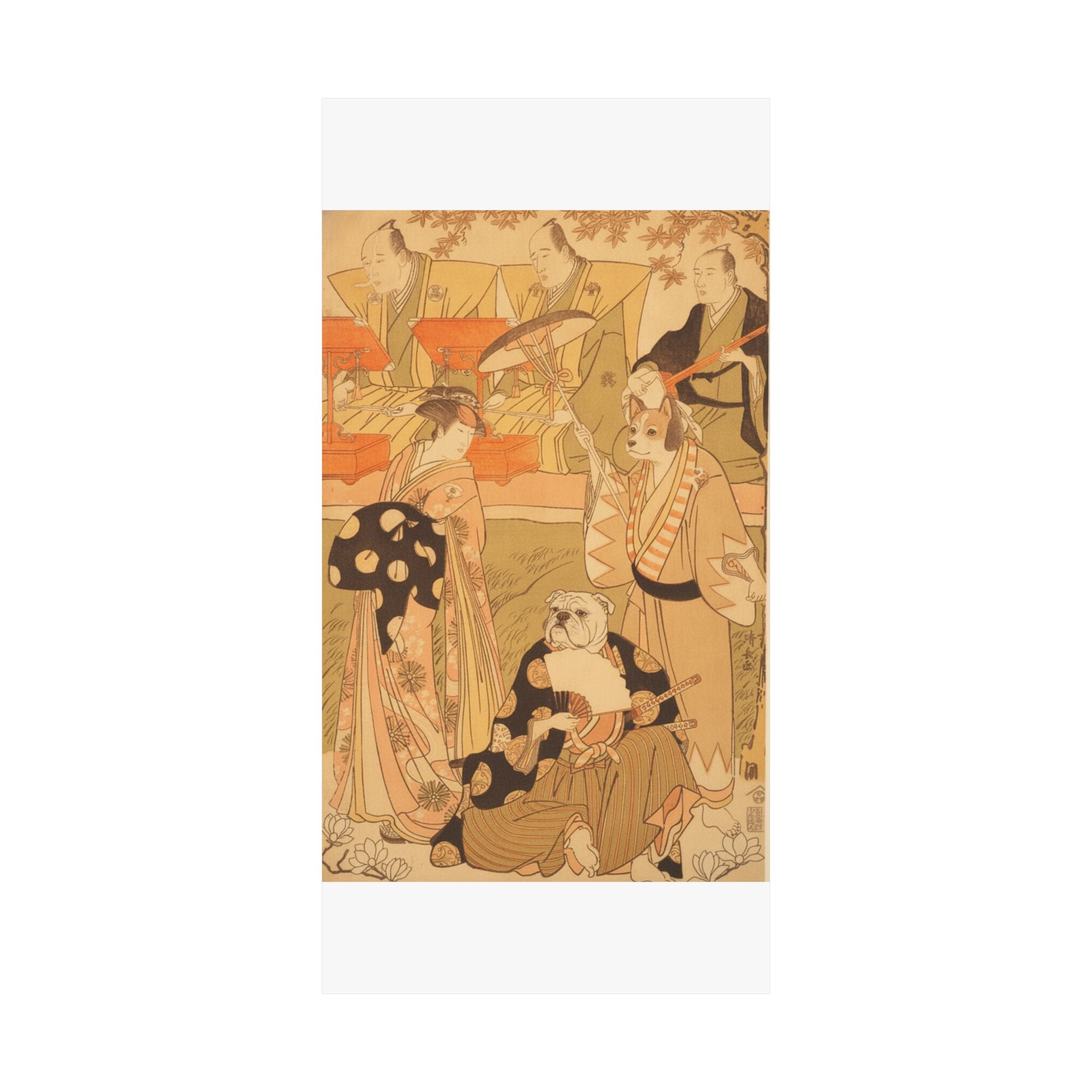 Southern Sunset — Theatrical Scene, With Musicians — Matte Poster