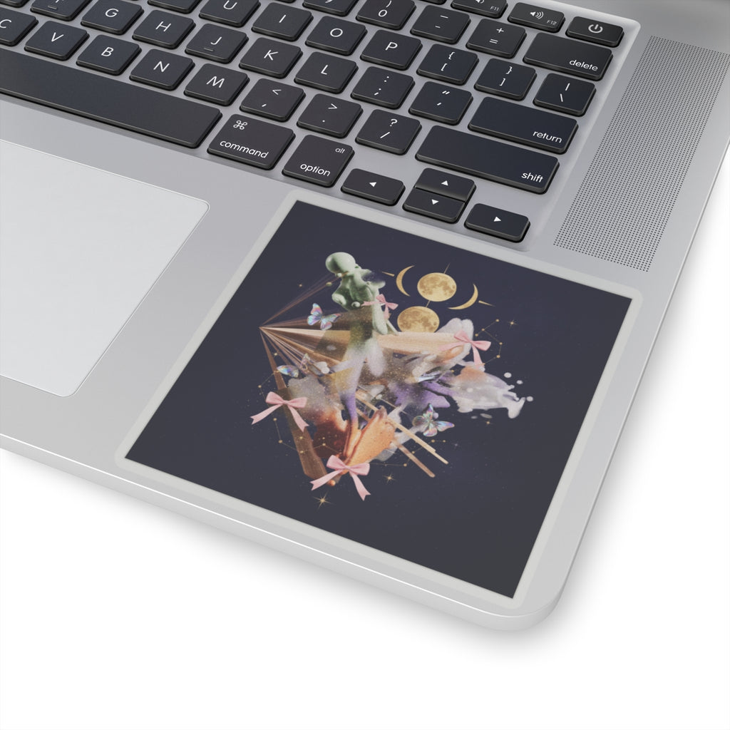 Celestial — Abstract — Kiss-Cut Sticker