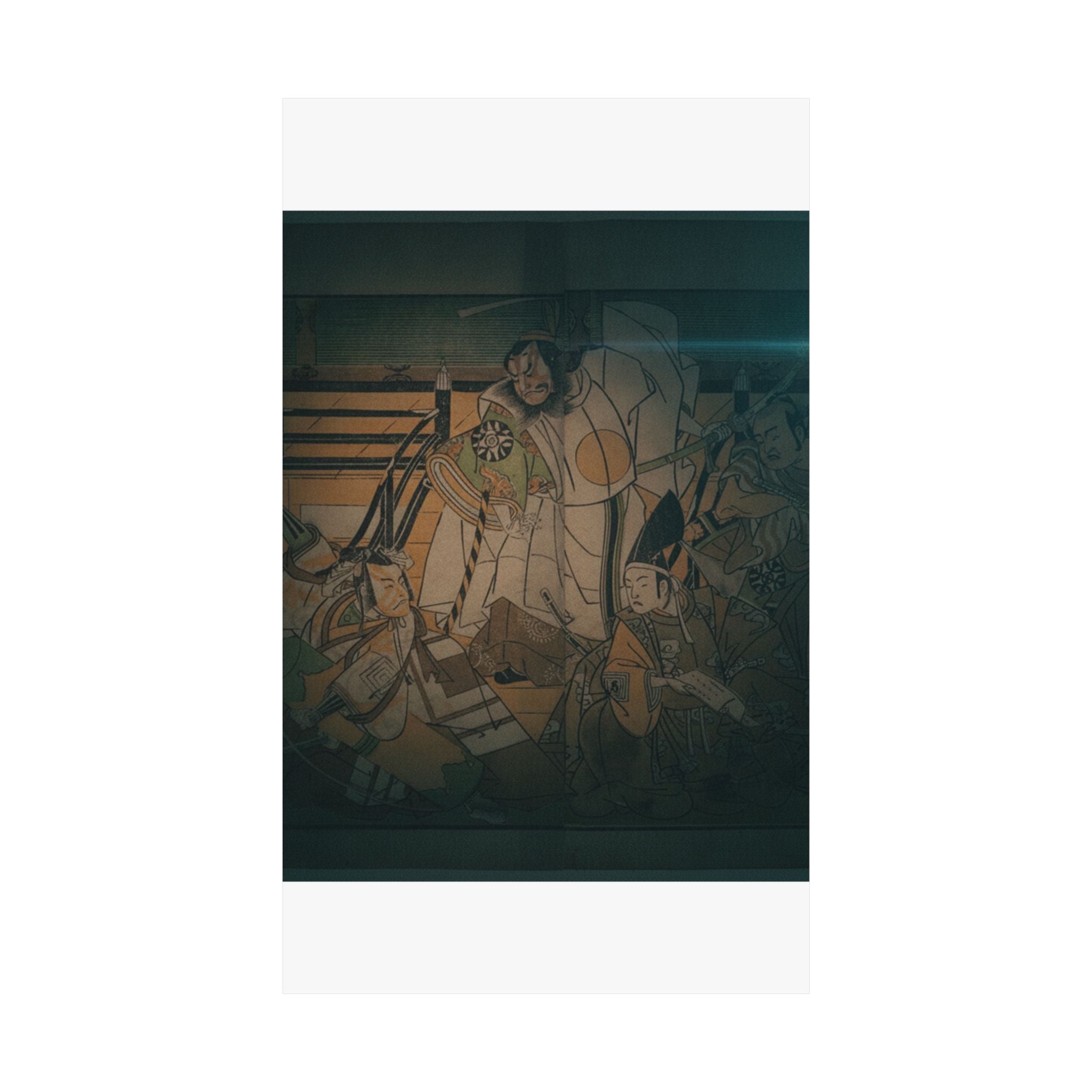 Cinematic — Four Actors In Unidentified Roles — Matte Poster