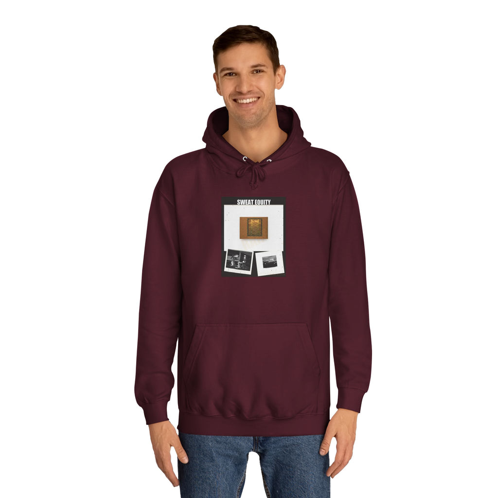 Sweat Equity Photo Collage Poster Pullover Hoodie