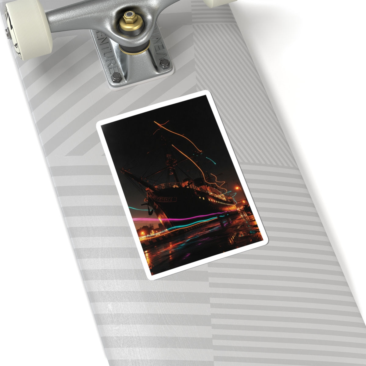 Fast Furious — Yokohama Trade: Picture Of Westerners Shipping Cargo — Kiss-Cut Sticker